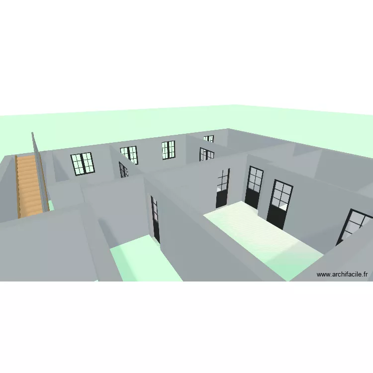 Appartement Redon r&eacute;nov&eacute;. Plan de 8  et 120 m²