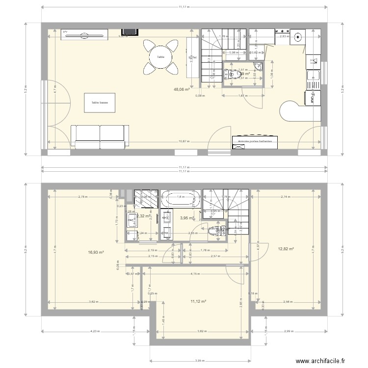 plan maison marc. Plan de 0 pièce et 0 m2