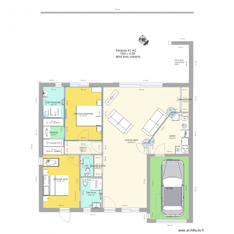 Maison Herbert Chauvigny avec RBandB 031216 20h. Plan de 0 pièce et 0 m2