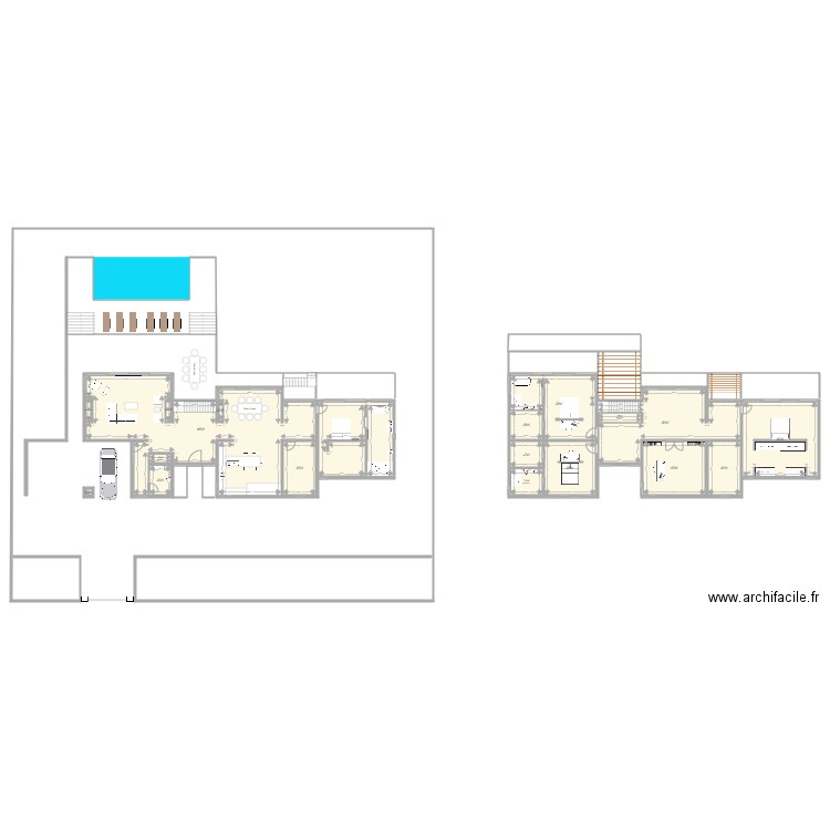 Villa Aperta. Plan de 0 pièce et 0 m2