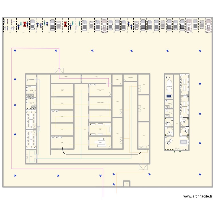 Lay Out. Plan de 0 pièce et 0 m2