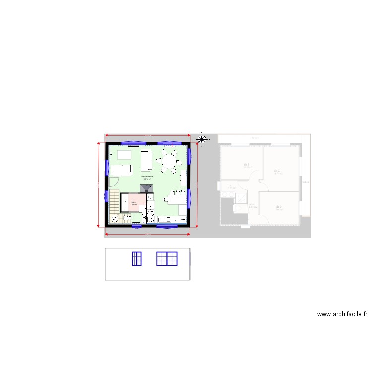 Cost2 RdC V1. Plan de 0 pièce et 0 m2