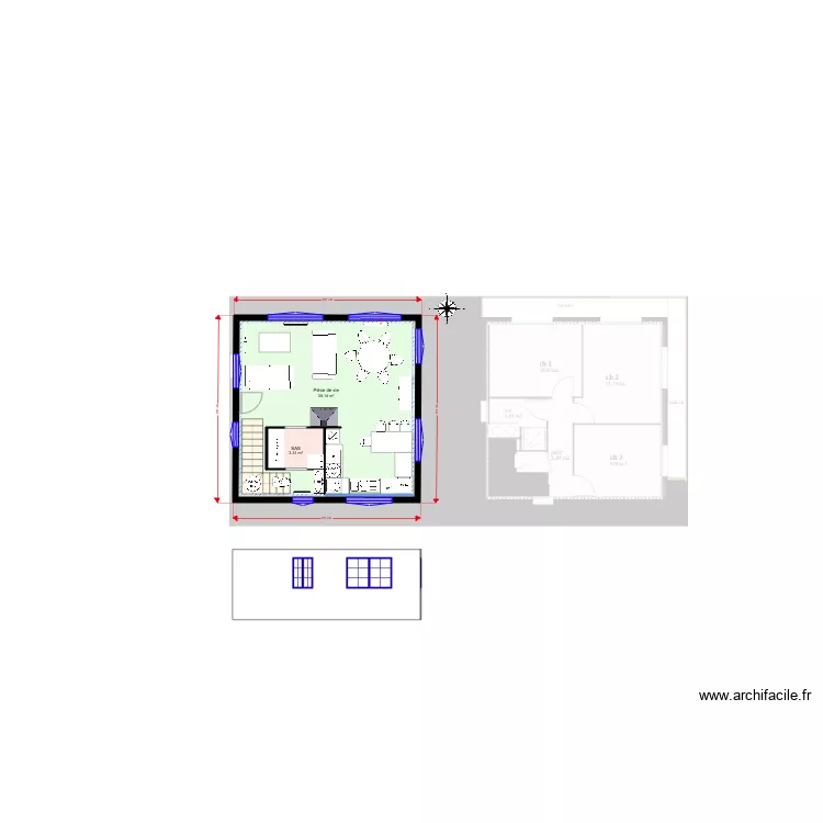 Cost2 RdC V1. Plan de 