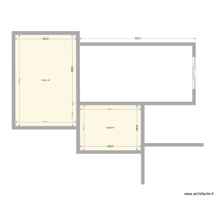 VALLIERES 4 NU. Plan de 0 pièce et 0 m2 VALLIERES 4 NU. Plan de 0 pièce et 0 m2