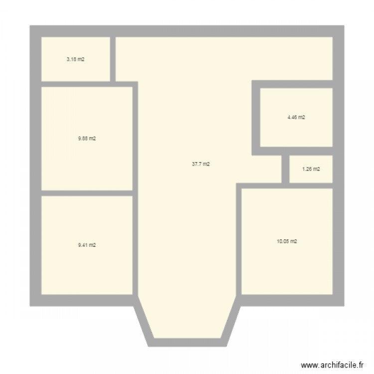 maison1. Plan de 0 pièce et 0 m2