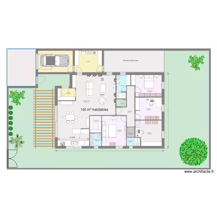 Maison 11 v5. Plan de 