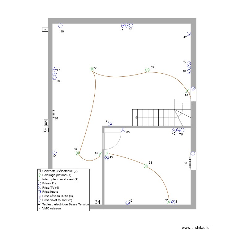 channel 1er Etage1. Plan de 0 pièce et 0 m2