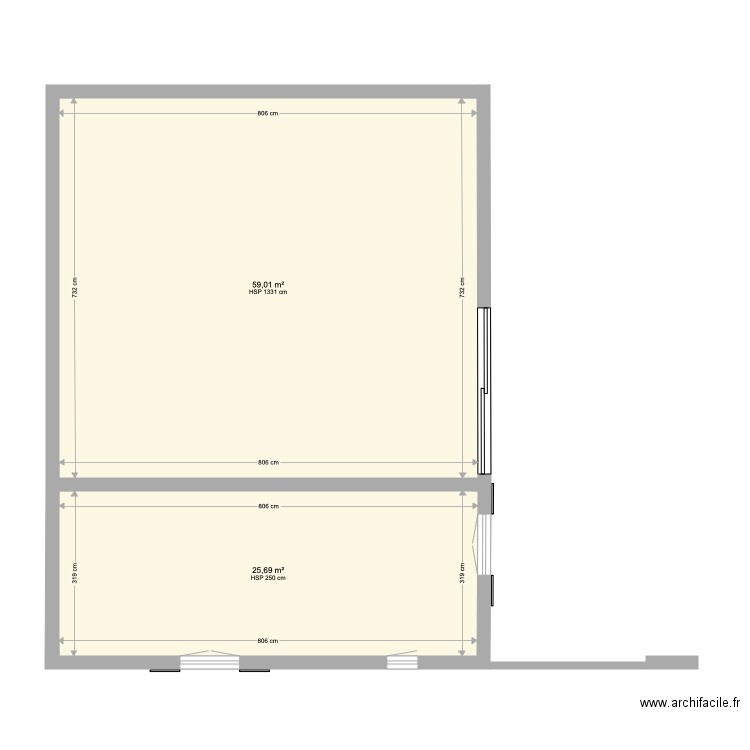 plan 2. Plan de 0 pièce et 0 m2