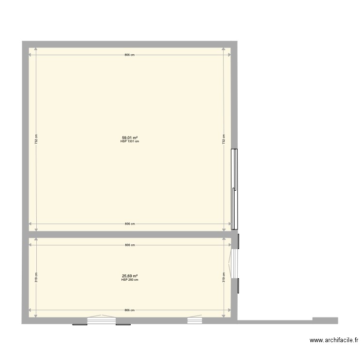 plan 2. Plan de 0 pièce et 0 m2