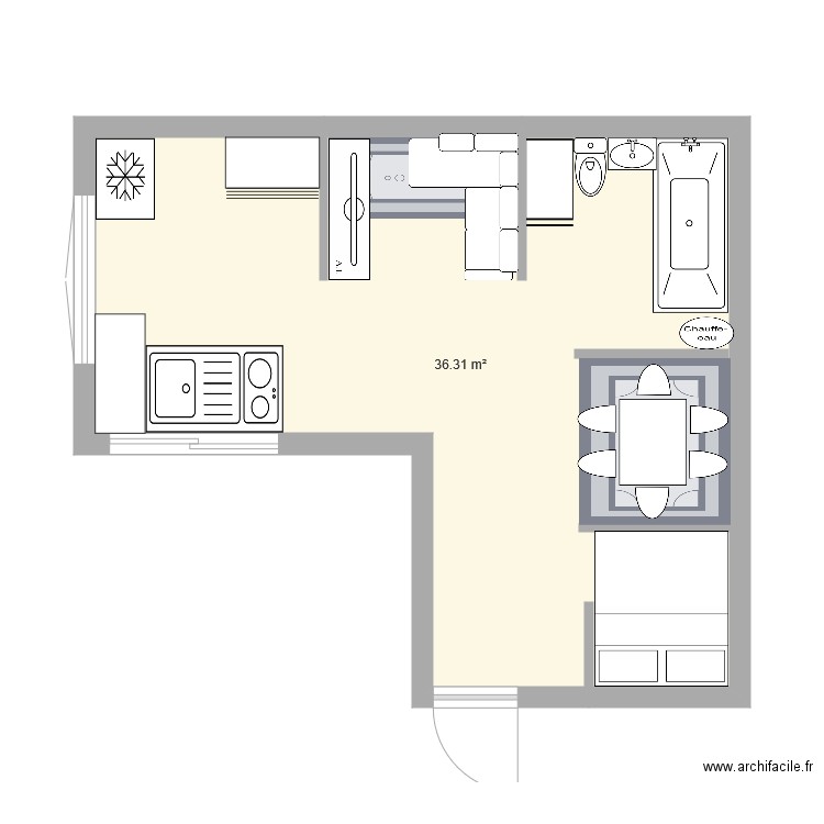 Plan maison 1. Plan de 0 pièce et 0 m2