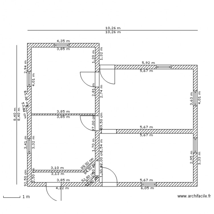 violettes. Plan de 0 pièce et 0 m2