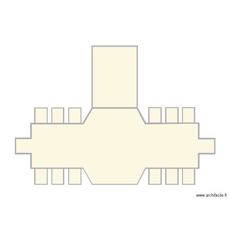 Zone Tsade. Plan de 0 pièce et 0 m2