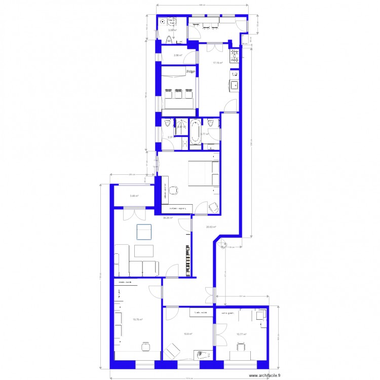 plan sao felix 2. Plan de 0 pièce et 0 m2