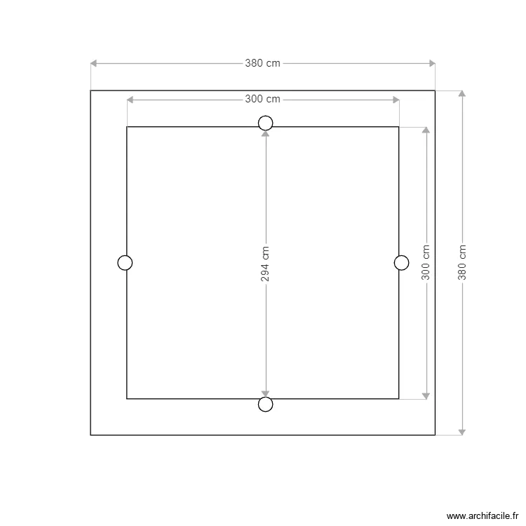 De Cazo. Plan de 