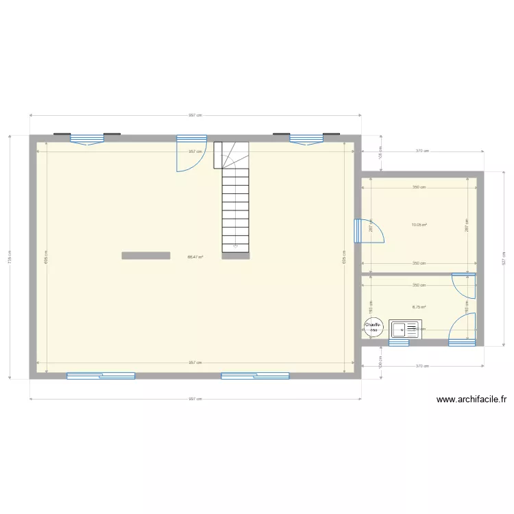 VILLA REGIS GIGNAC . Plan de 