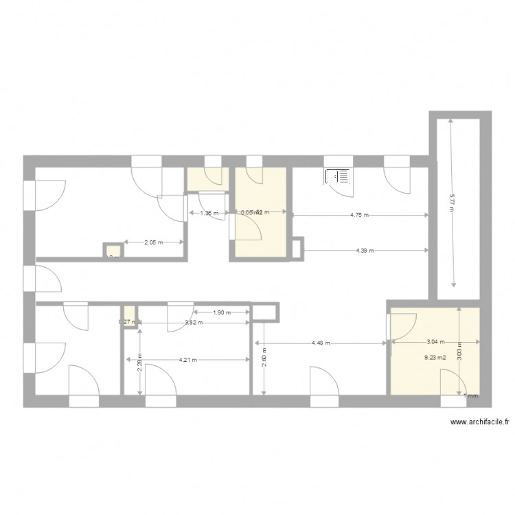 Plan. Plan de 0 pièce et 0 m2