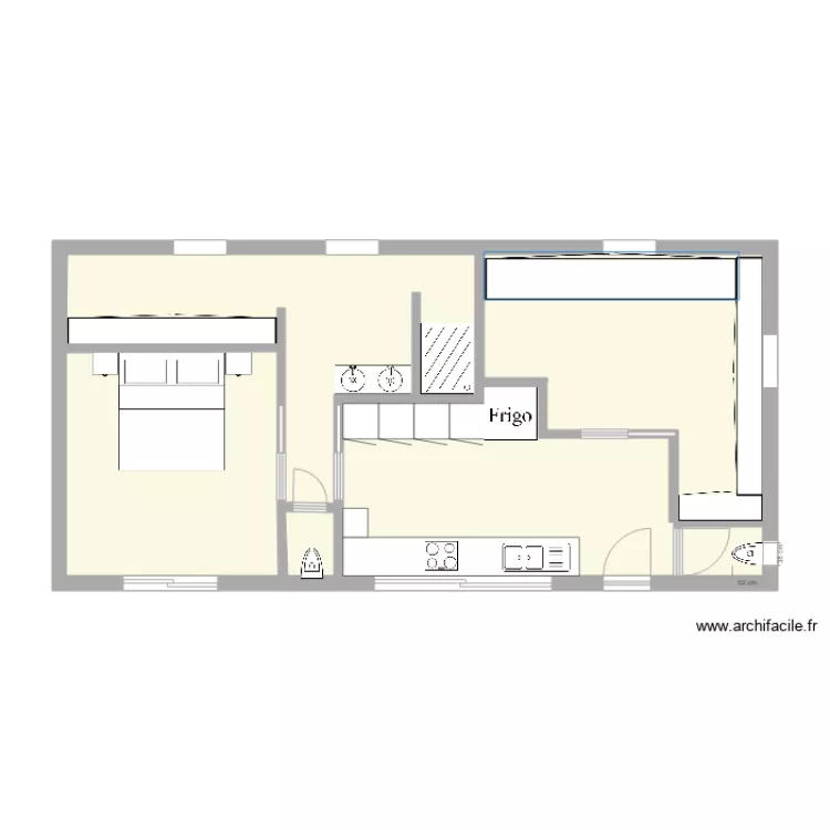 maison didier. Plan de 