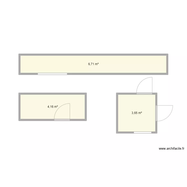 Hag cuisine. Plan de 