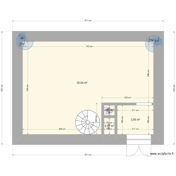 bellentre. Plan de 0 pièce et 0 m2