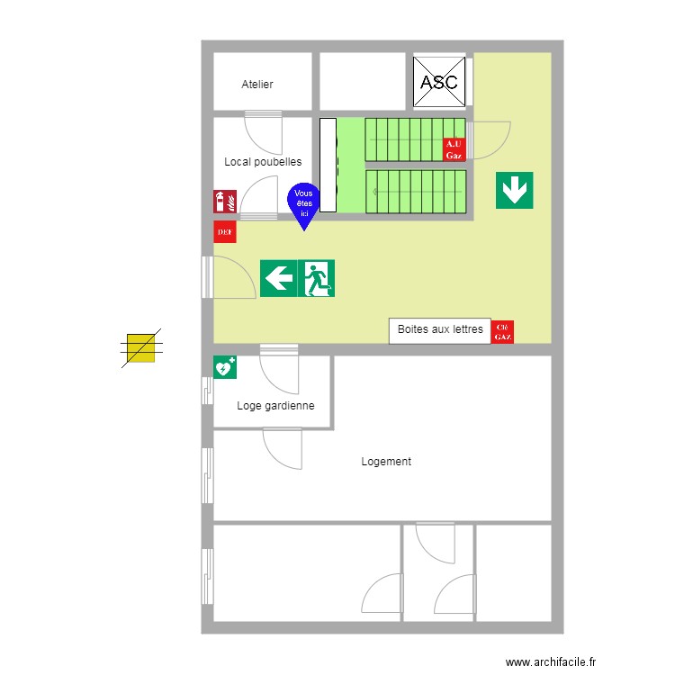 Chanot 192 Rdc . Plan de 0 pièce et 0 m2