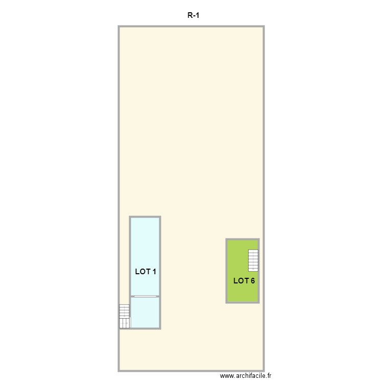 sous sol JAURES. Plan de 0 pièce et 0 m2