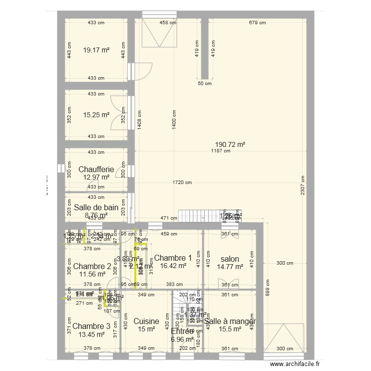 Plan Nathalie projet 2. Plan de 0 pièce et 0 m2