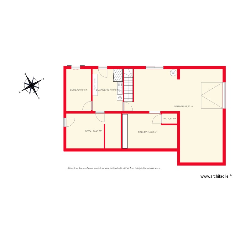 BI2786 SOUS SOL. Plan de 0 pièce et 0 m2