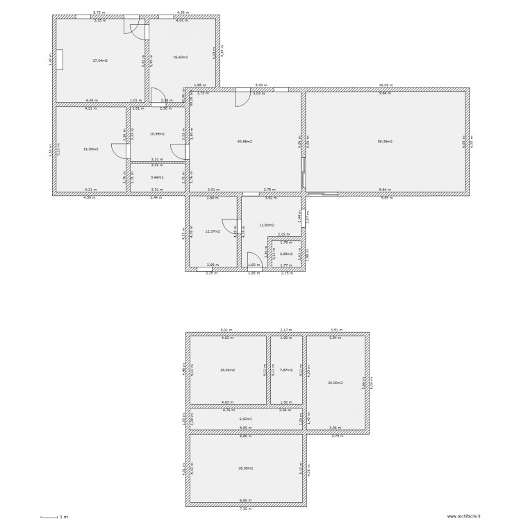 le marais. Plan de 0 pièce et 0 m2