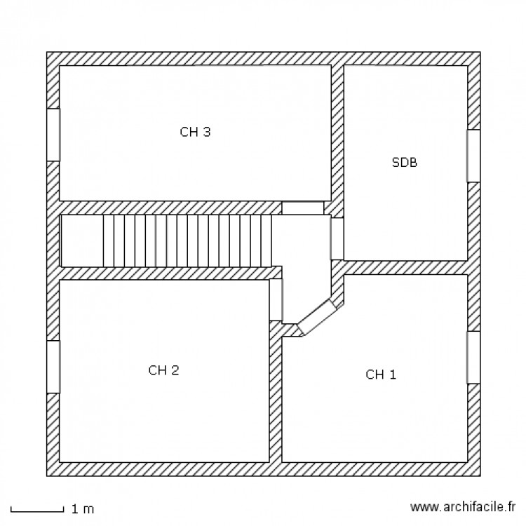 FLAVION ETAGE. Plan de 0 pièce et 0 m2