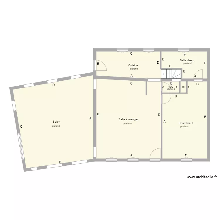 ovity rdc. Plan de ovity rdc. Plan de