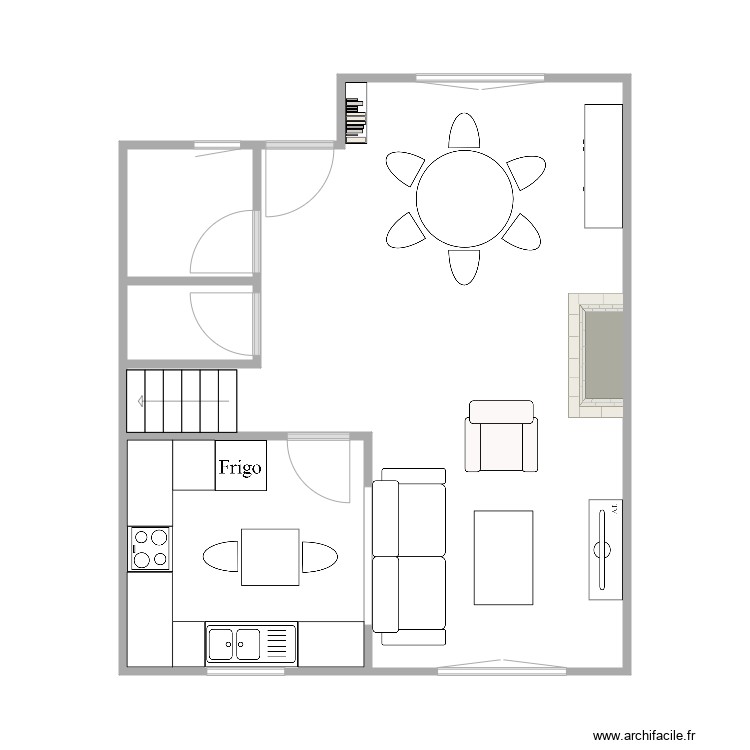 Maison Sandrine2. Plan de 0 pièce et 0 m2