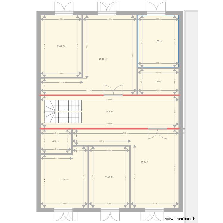 To Be  Pamiers F Soulie. Plan de 0 pièce et 0 m2