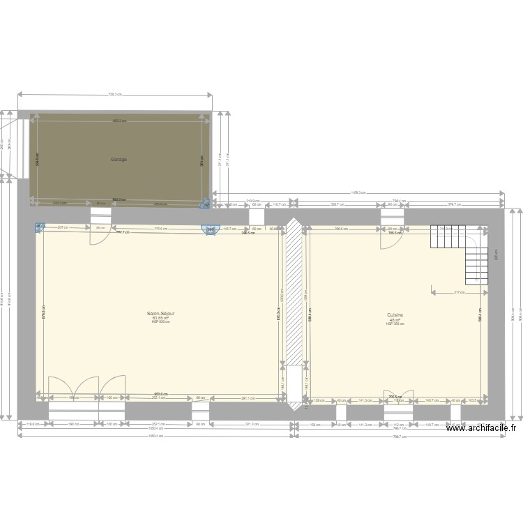 Grange rénovée. Plan de 0 pièce et 0 m2