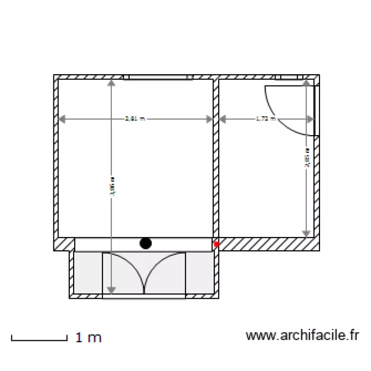 Loge Philippe de Girard etat futur. Plan de Loge Philippe de Girard etat futur. Plan de