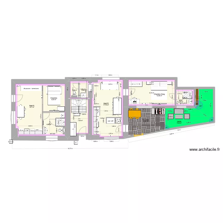 RDC SCHUMAN. Plan de 