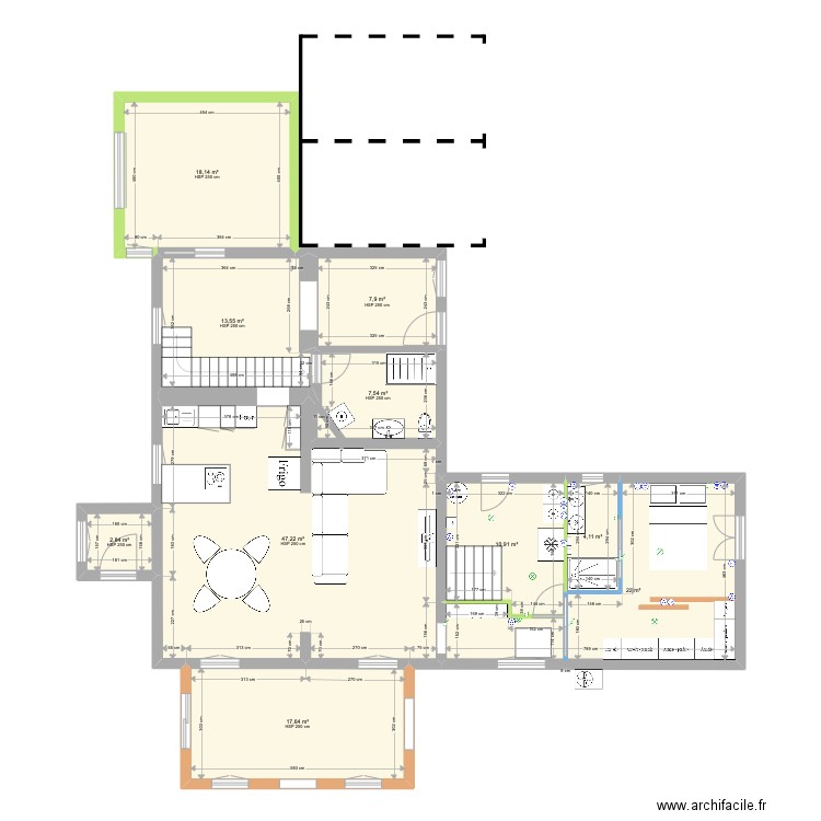 extension5702. Plan de 0 pièce et 0 m2