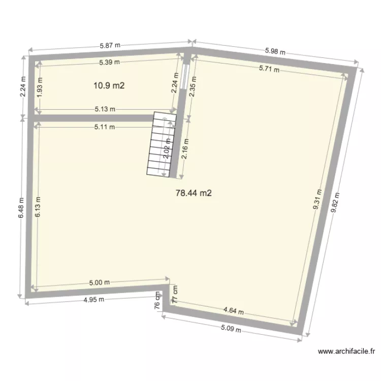 Loft 40 v2. Plan de 