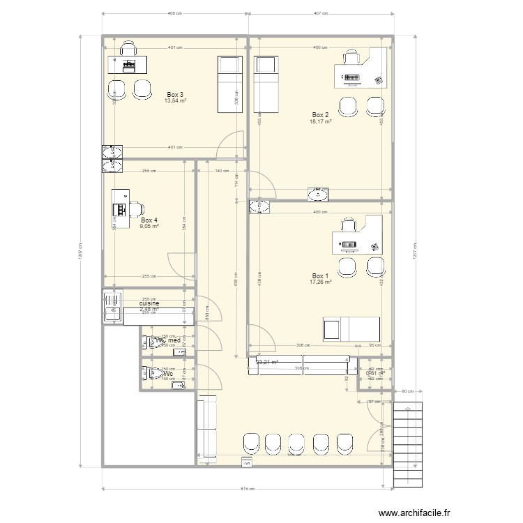 meudon. Plan de 0 pièce et 0 m2