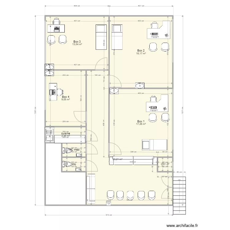 meudon. Plan de 