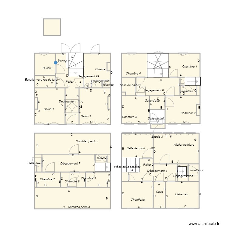 GARCIA. Plan de 0 pièce et 0 m2