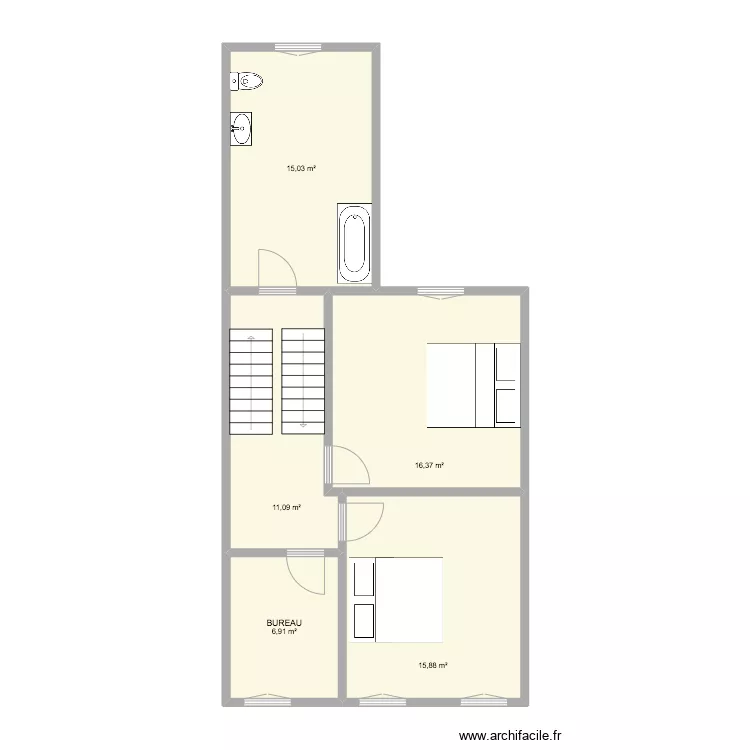 REZ COMMERCE 1ER. Plan de REZ COMMERCE 1ER. Plan de