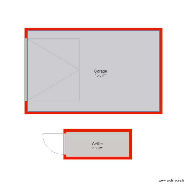 BI 6081 annexes non côtées. Plan de BI 6081 annexes non côtées. Plan de