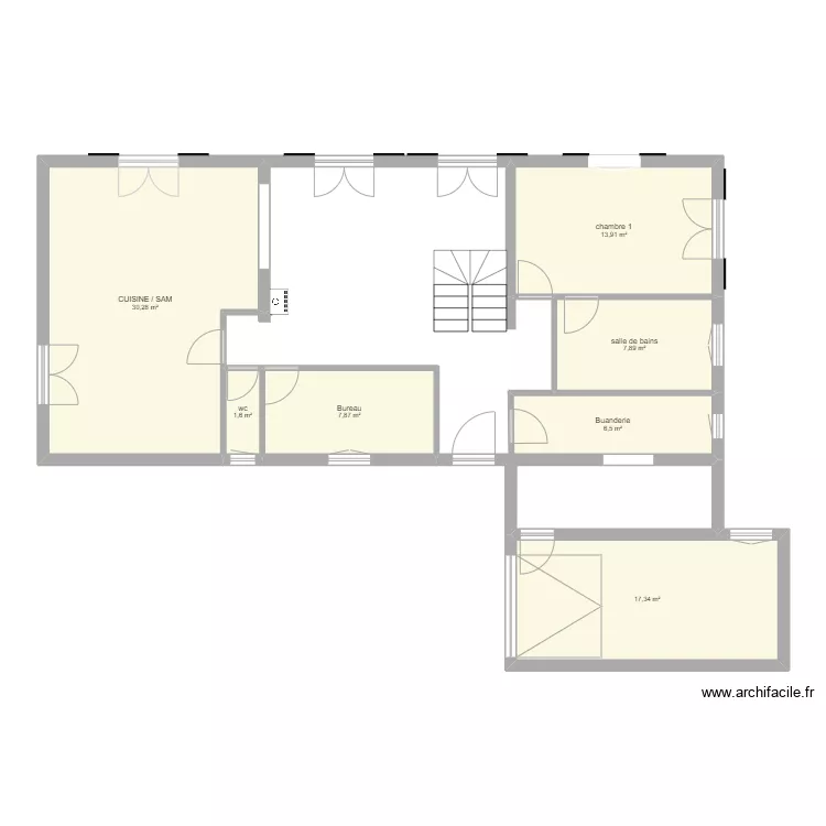 BOUCHEMAINE 2. Plan de 