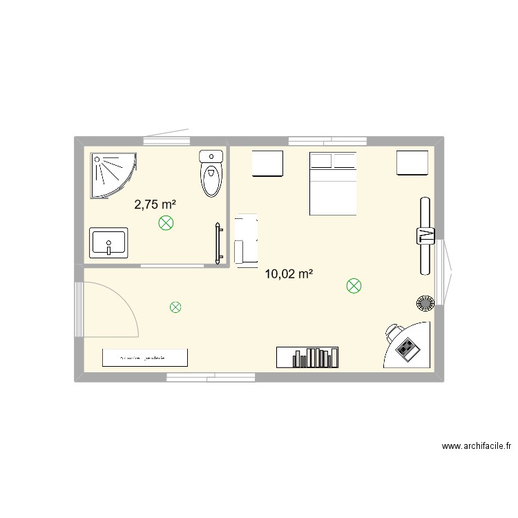 Chambre standard2. Plan de 0 pièce et 0 m2