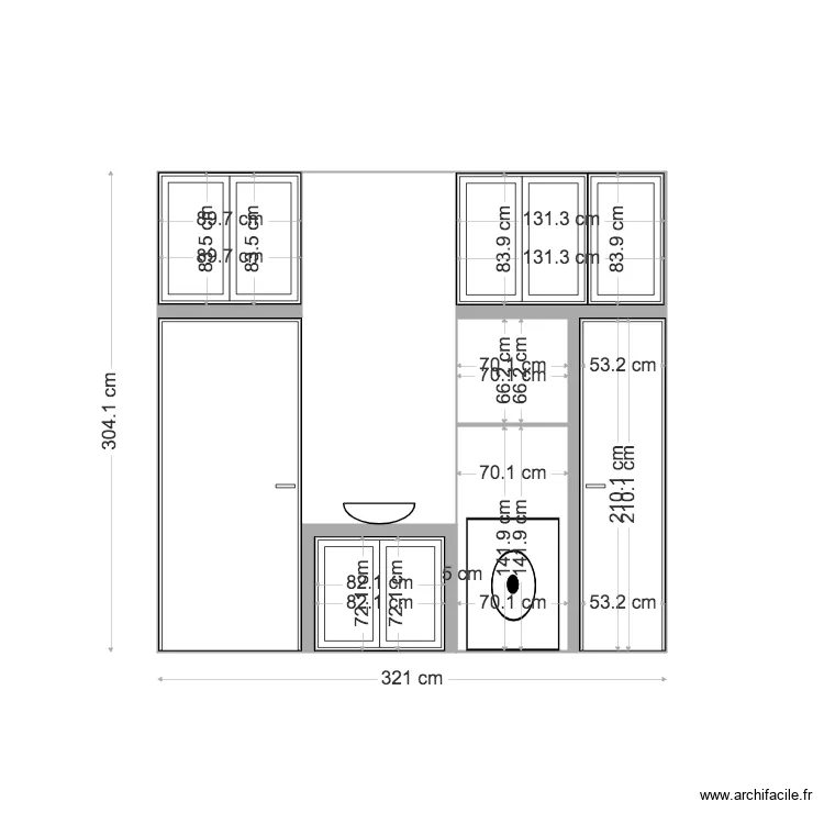 jeff salle de bain. Plan de jeff salle de bain. Plan de