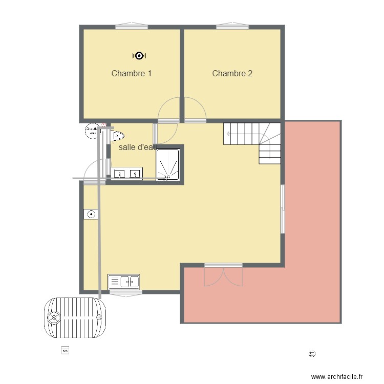 Plomberie. Plan de 0 pièce et 0 m2