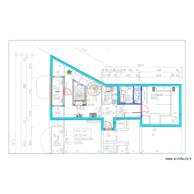 Augasse 11. Plan de 0 pièce et 0 m2