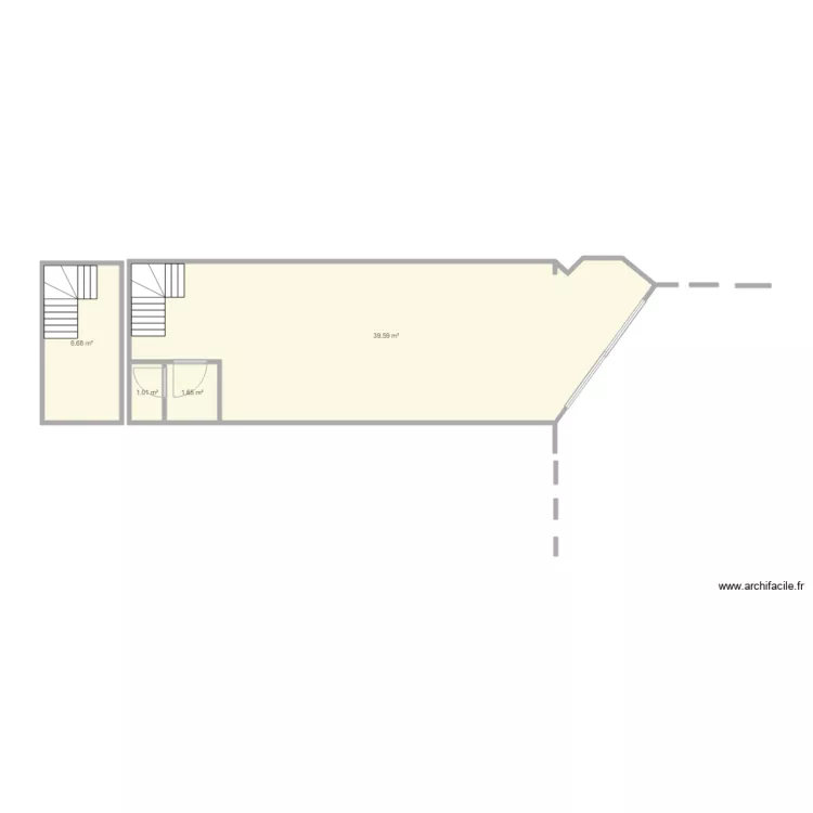 LOCAL MEZZAVIA 3. Plan de 