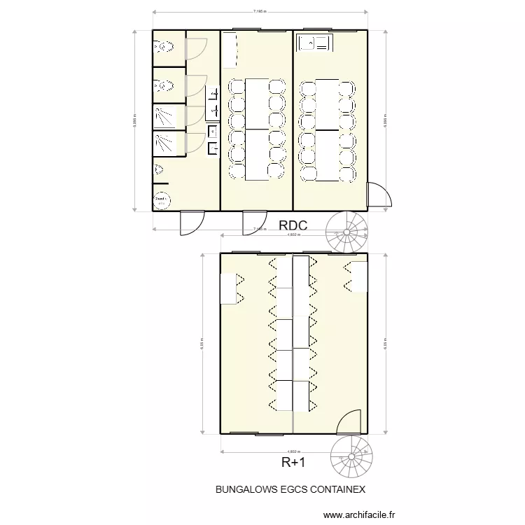 EGCS JONAGE MODIFIER. Plan de 