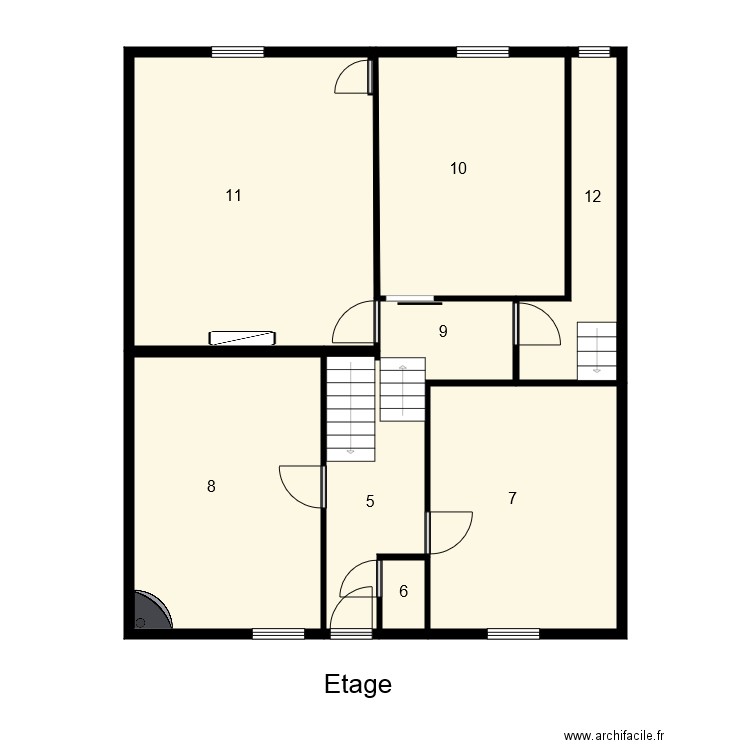 184862 BASTIEN ZETTWOOG. Plan de 0 pièce et 0 m2